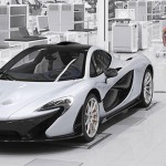 McLaren P1comes off the assembly line