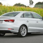 Audi A3 sedan ... 45 litres more boot space than the A3 Sportback