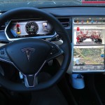 Tesla Model S touchscreen