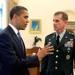 President Obama and General Stanley McChrystal