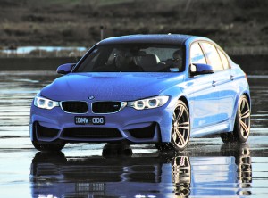 The four-door M3: hides its furious intent better than the M4