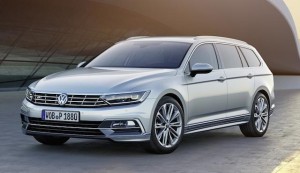 Front end shows new Passat family face