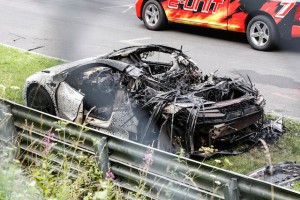 Honda NSX burnt down 04