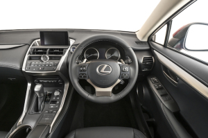 Lexus-NX-300h front from driver's seat