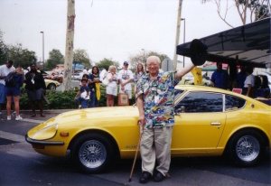 Katayama in later years with the 240Z