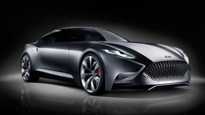 The HND9 coupe unveiled  at the 2013 Seoul motor show