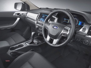Interior of Ford Ranger gets   an update too