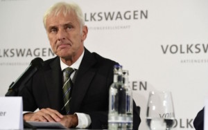 Volkswagen CEO Matthias Mueller who replaced Martin Winterkorn at the helm of the carmaker