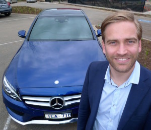 Mercedes-Benz NZ general manager Ben Giffin