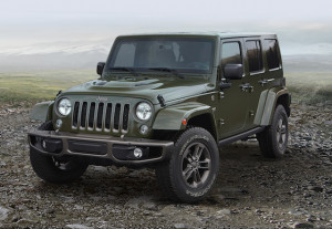 The 'Sarge Green' anniversary Wrangler Unlimited