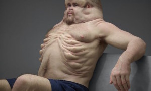 'Graham' has an extra thick ribcage that with built-in airbags that reach his chin.