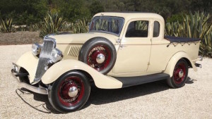 Replica of the pioneering 1934 Ford utility