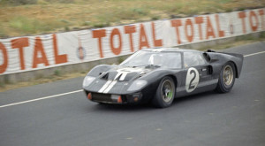 The winning No. 2 GT40 in 1966