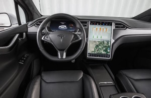 iPad-type tablet is standard fare in Tesla cars