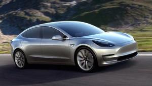 Tesla Model 3 is expected to go into production in 2017